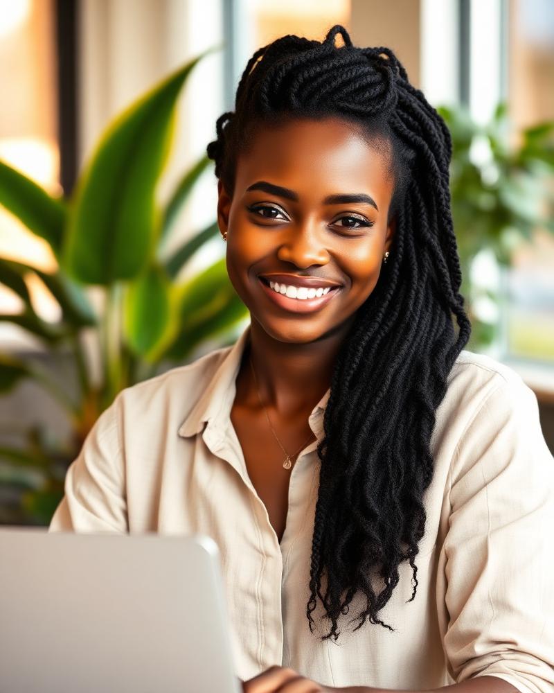Portrait of Amara Okoye